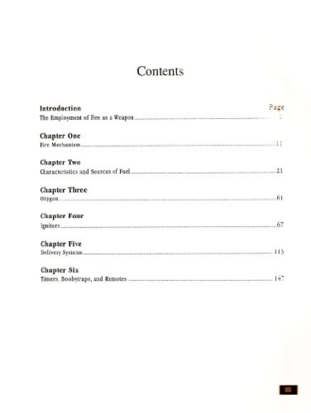 Black Book of Arson