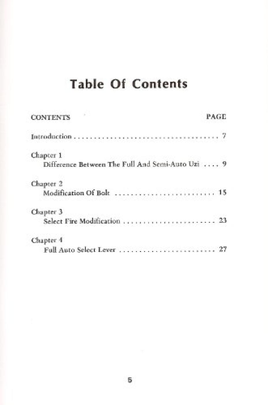 Full Auto: Volume 2 (Uzi Modification Manual)