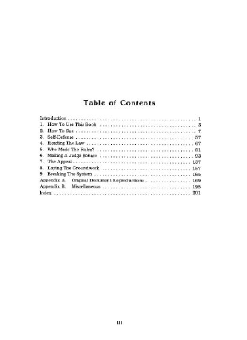 Brown's Lawsuit Cookbook