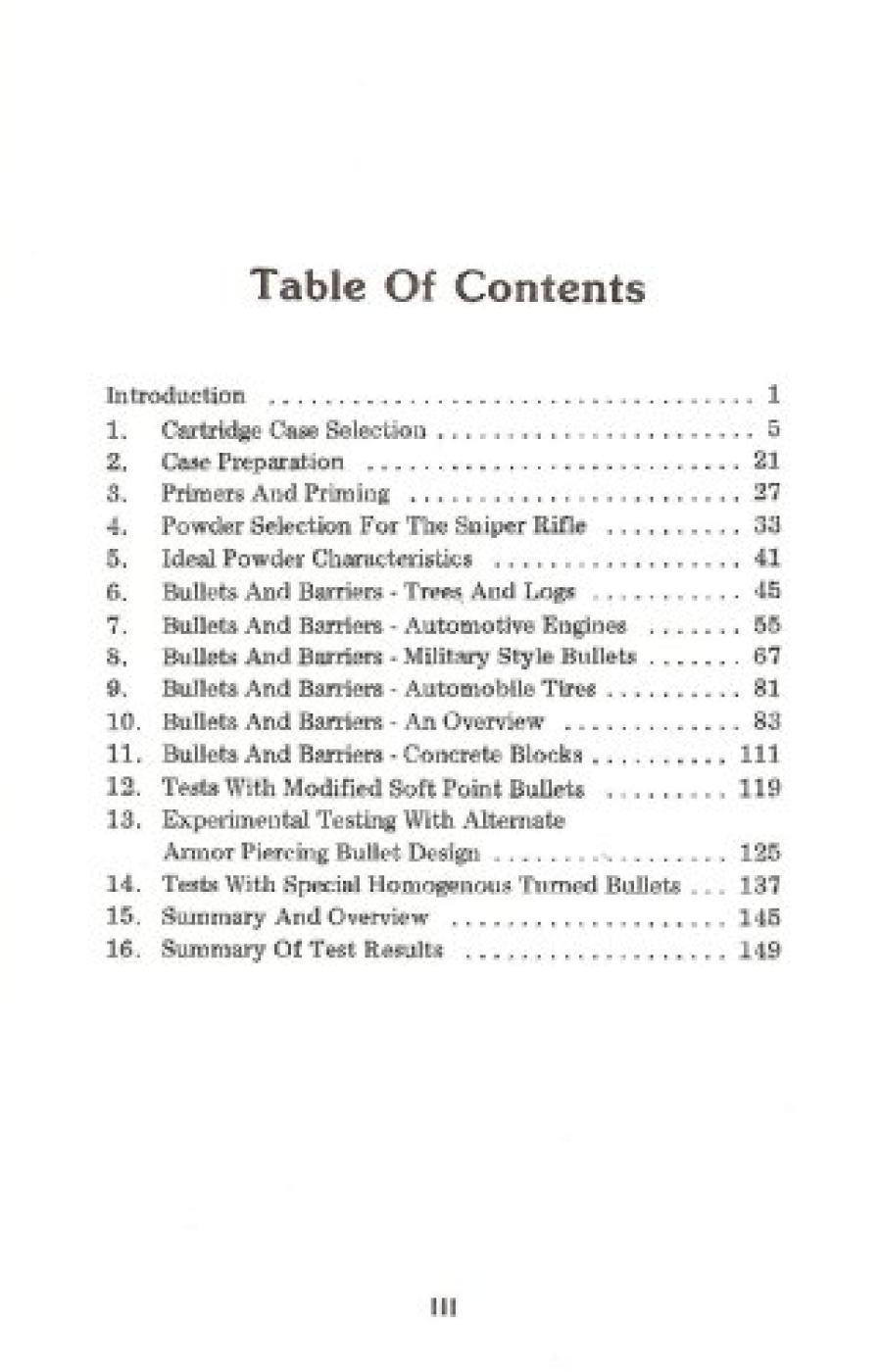 Combat Loads for the Sniper Rifles 
