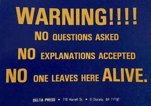 Warning (Sticker)