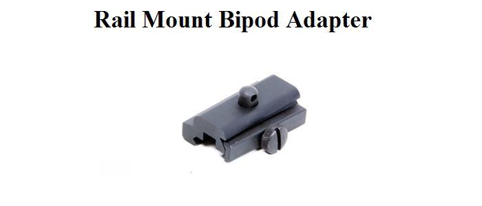 Ar15/M16 Rail Mount Bipod Adapter