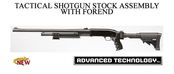 Tactical Shotgun Stock Assembly With Forend