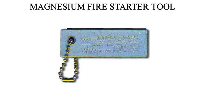 Magnesium Fire Starter Tool