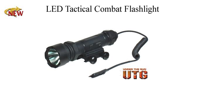 Led Tactical Combat Flashlight