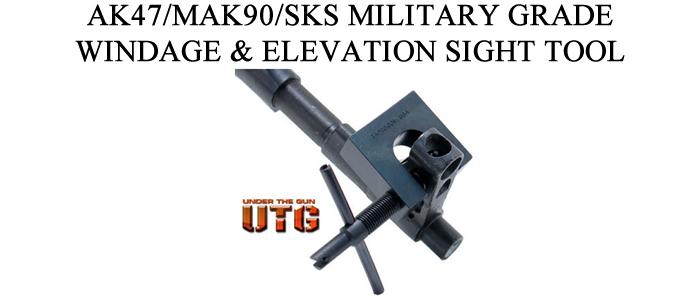 Ak47/Mak90/Sks Military Grade Windage & Elevation Sight Tool
