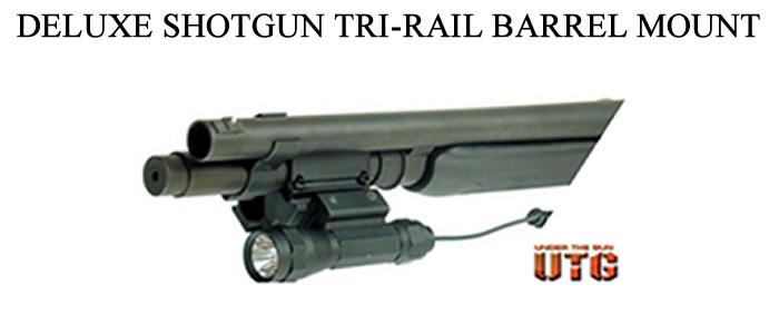 Deluxe Shotgun Tri-Rail Barrel Mount