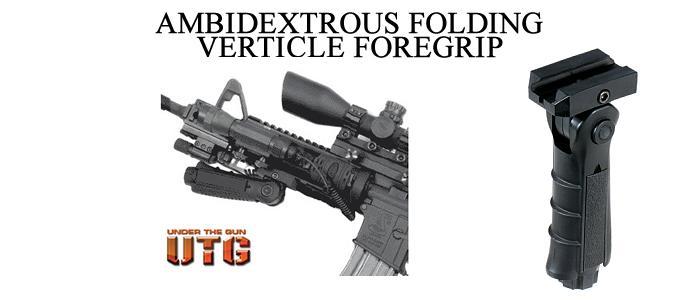 Ambidextrous Folding Verticle Foregrip