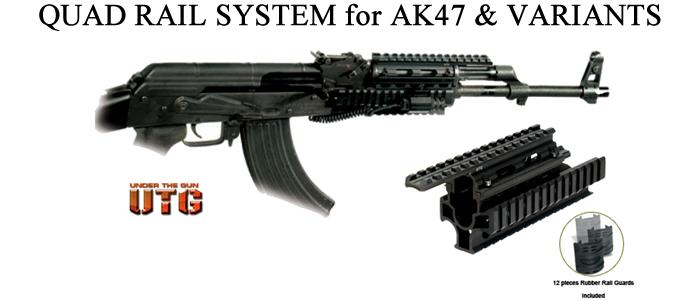 Quad Rail System For Ak47 And Variants