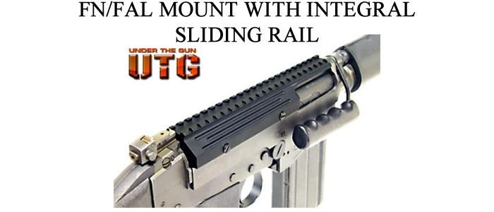 Fn/Fal Mount With Integral Sliding Rail
