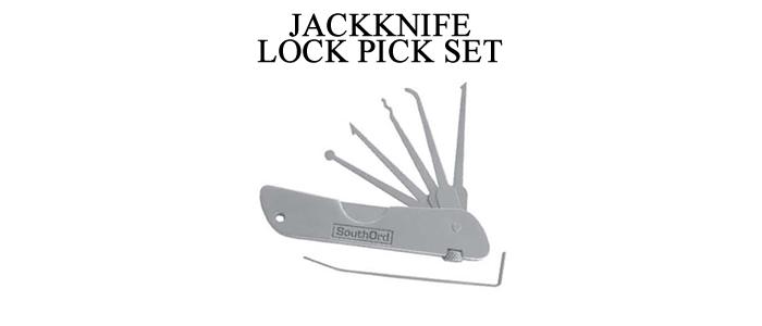 Jack Knife Lock Pick Set