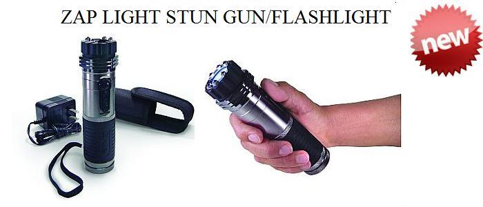 ZAP LIGHT STUN GUN/FLASHLIGHT