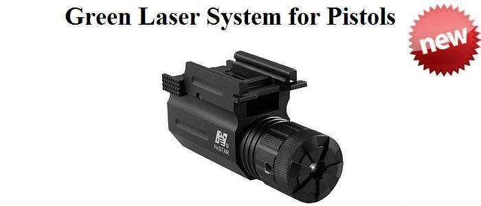 Green Laser System for Pistols