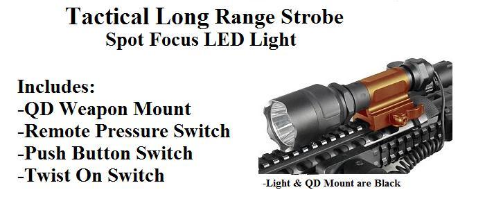 Tactical Long Range LED  Strobe Light