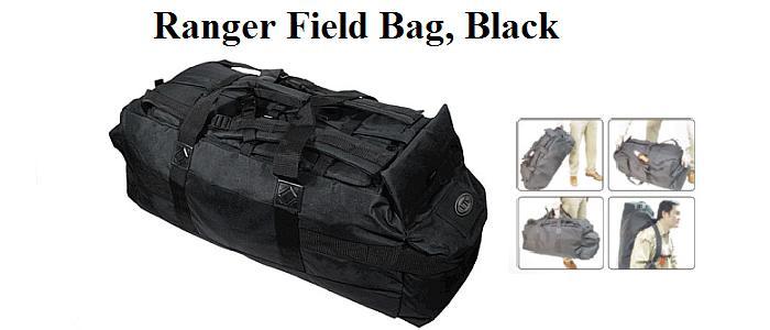Ranger Field Bag, Black