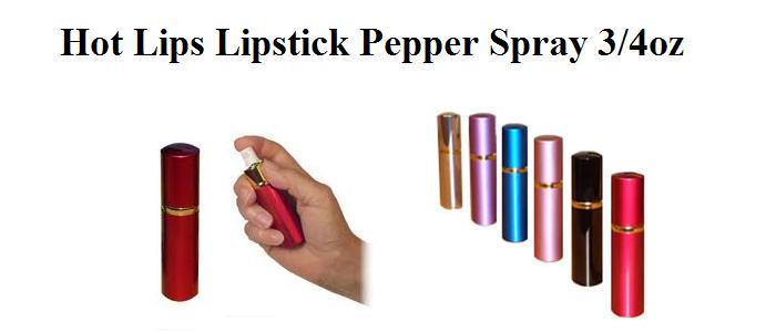 Hot Lips Lipstick Pepper Spray - 3/4 Ounce