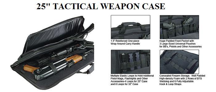 25" Tactical Weapon Case