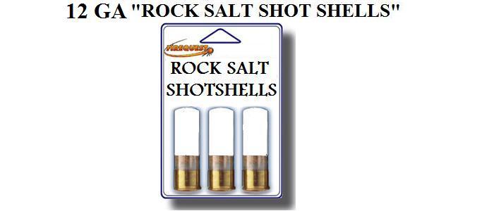 12 Gauge Rock Salt
