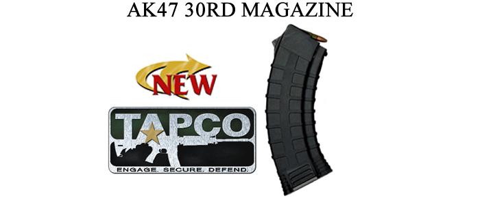 AK 47 30rd Magazine In Black