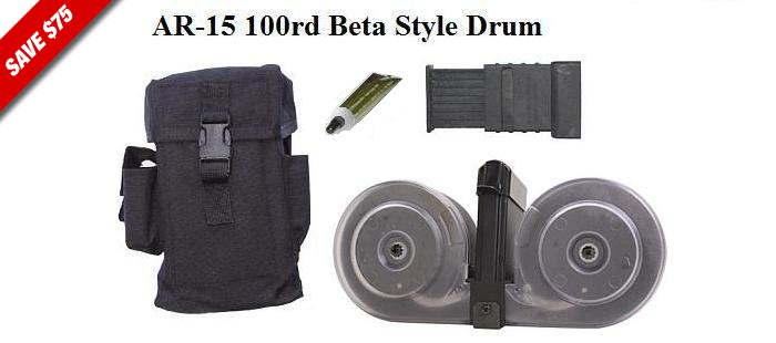 AR 15 - 100 ROUND DRUM