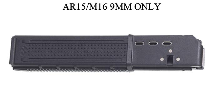 AR-15/M-16 32 Round High Capacity Magazine, 9MM Only