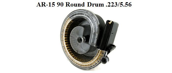 AR 15 - 90 ROUND DRUM