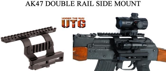 AK47 Double Rail Side Mount