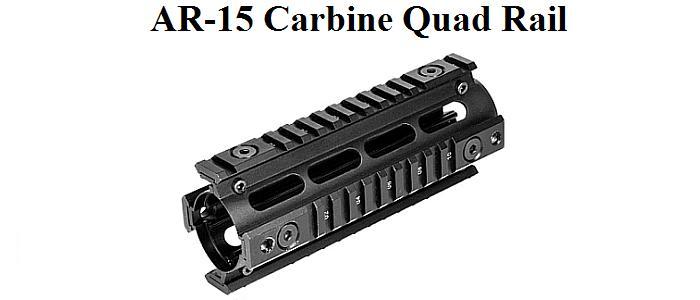 AR-15 Carbine Quad Rail Forend (For 16" Barrel)