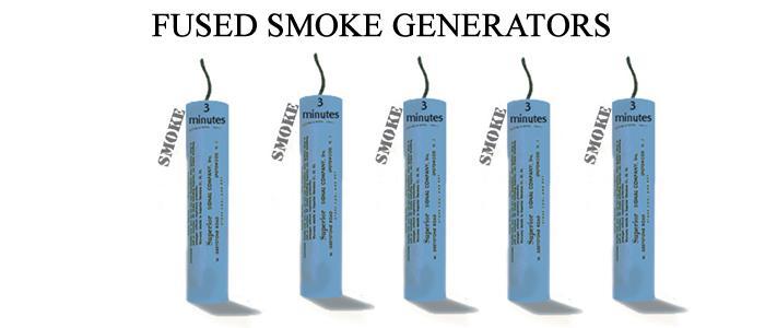 Fused Smoke Generators - 90K/3 Min(Set Of Five)