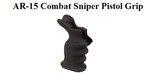 AR-15 Combat Sniper Pistol Grip