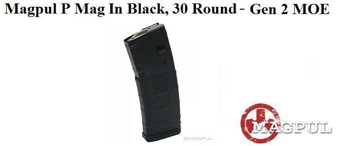  Magpul PMAG .223 30rd Black  MOE