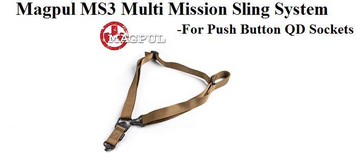 Magpul MS3 QD Multi Mission Sling System - (Tan) Coyote
