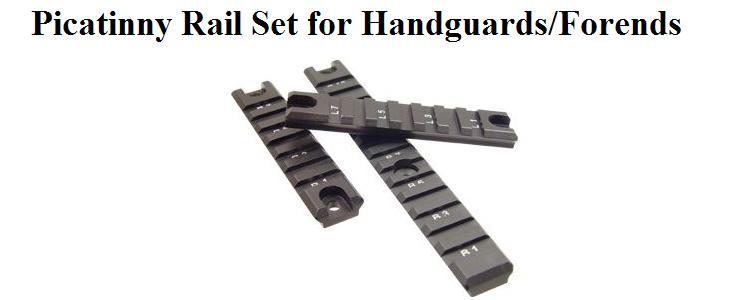 Picatinny Rail Set for Handguards/Forends