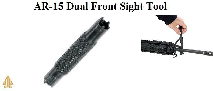 AR-15 Dual Front Sight Tool