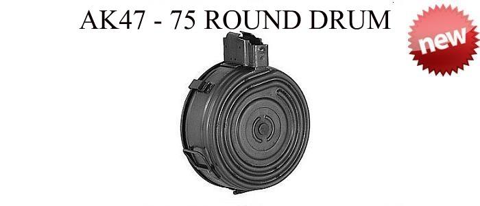 AK47 - 75 ROUND DRUM