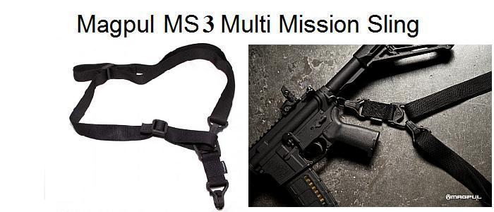 Magpul MS3 Multi Mission Sling, Black