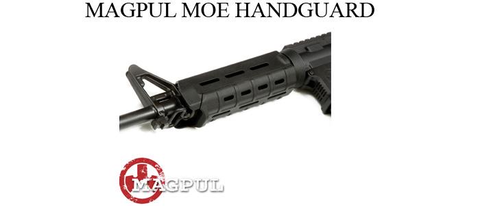 Magpul Moe Handguard, Black, M4 Carbine