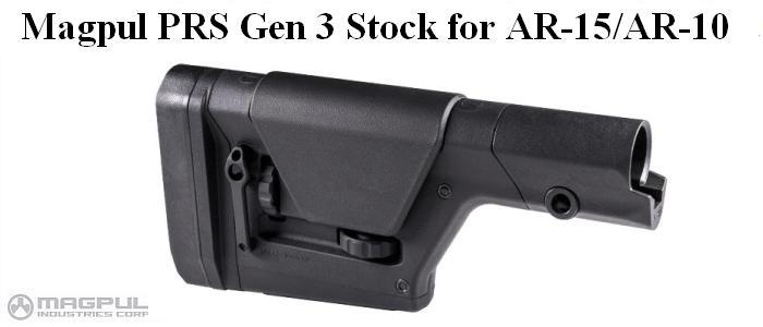 Magpul PRS Gen 3 Buttstock For The AR15 .223 / AR-10 .308