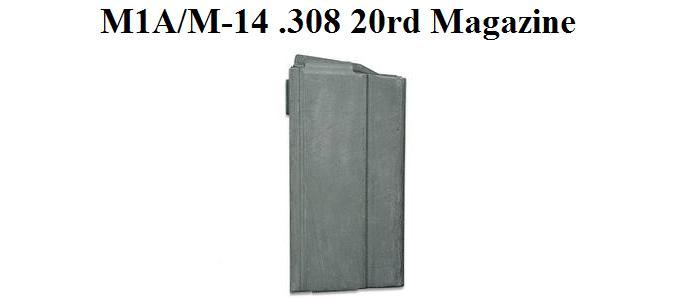M1A/M-14 .308 20rd Steel Magazine