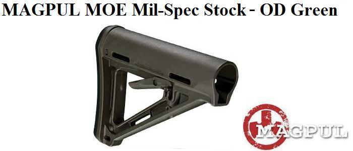 Magpul MOE Mil-Spec Carbine Stock - OD Green