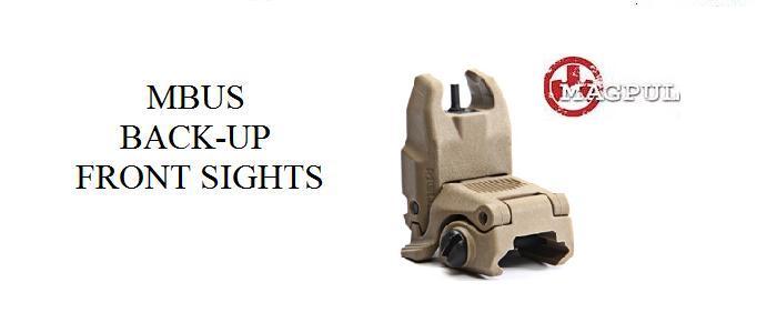 Magpul Mbus Back-Up Front Sight, FDE 