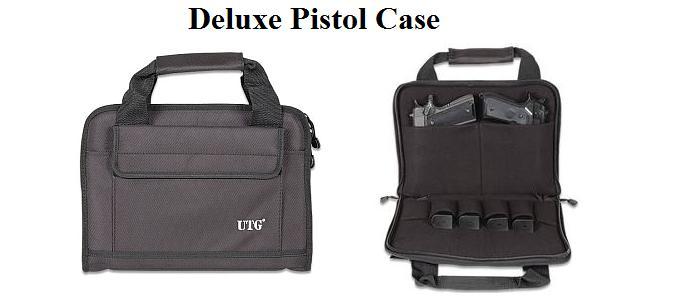 Deluxe Pistol Case - Black