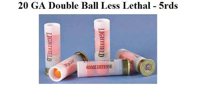 20 Gauge Double Ball- 5rds per box
