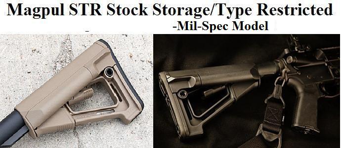 Magpul STR Storage/Type Restricted Stock - FDE (Tan) Mil-Spec Model