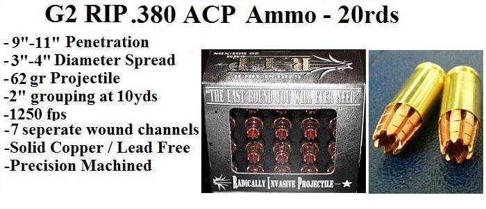 380 ACP RIP - 20rds 