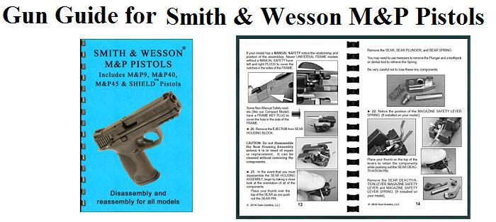 Gun Guide For Smith & Wesson M & P, SHEILD Pistols