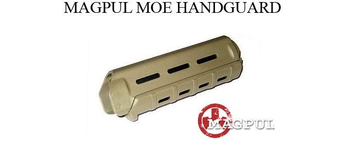 Magpul Moe Handguard, FDE (Tan), M4 Carbine