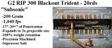 G2 RIP 300 AAC Ripout Trident Subsonic - 20rds