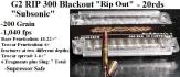 G2 RIP 300 AAC Ripout Fragmenting Subsonic - 20rds