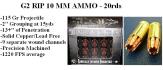 10MM RIP Ammo - 20rds